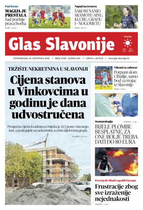 Cover of Glas Slavonije