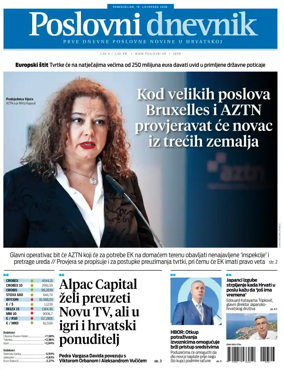 Cover of Poslovni Dnevnik
