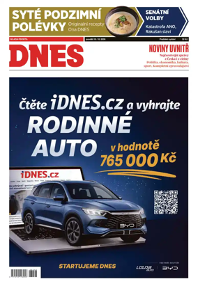 Cover of Dnes Prague Edition