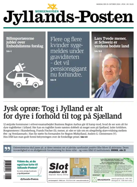 Cover of Jyllands-Posten