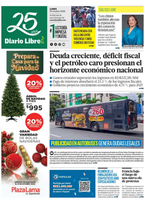 Cover of Diario Libre (Republica Dominicana)