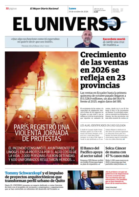 Cover of El Universo