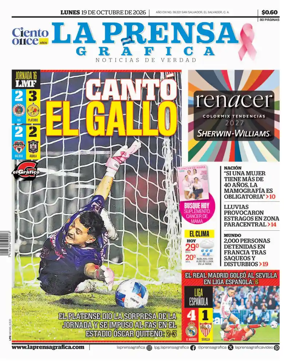Cover of La Prensa Grafica