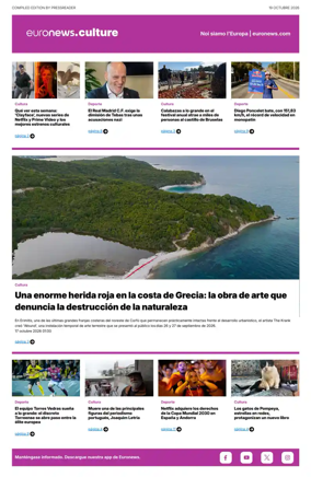 Cover of Euronews Culture and Sport (Spanish) Compiled Edition