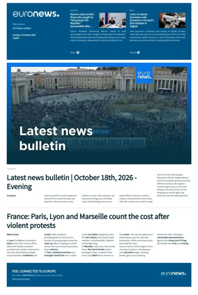 Cover of EuroNews (English Edition)