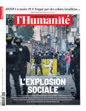 Cover of L'HUMANITE