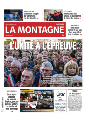 Cover of La Montagne (Montlucon)