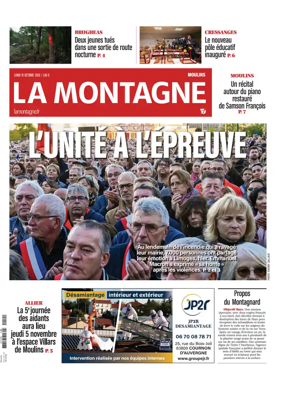 Cover of La Montagne (Moulins)