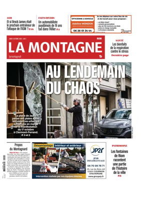 Cover of La Montagne (Riom)