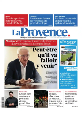 Cover of La Provence Martigues-Istres-Vitrolles-Marignane
