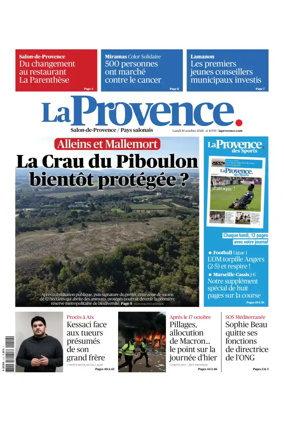 Cover of La Provence Salon-de-Provence / Pays salonais