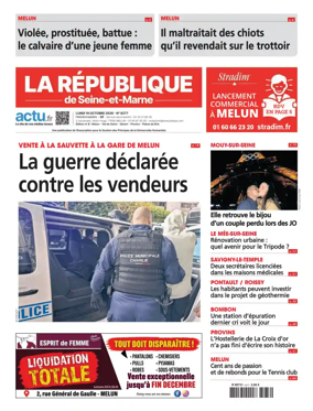 Cover of La Republique de Seine-et-Marne (Edition A-B)