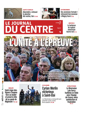 Cover of Le Journal du Centre