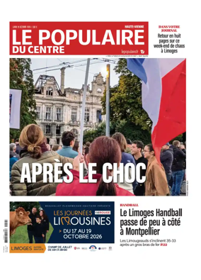 Cover of Le Populaire du Centre (Haute-Vienne)