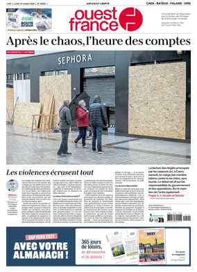 Cover of Ouest France (Caen - Bayeux - Falaise - Vire)