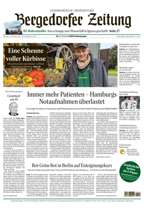 Cover of Bergedorfer Zeitung