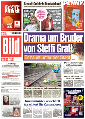 Cover of BILD Frankfurt