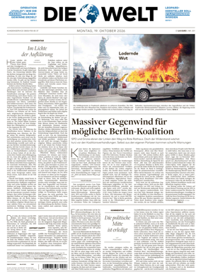 Cover of Die Welt