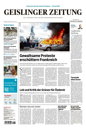 Cover of Geislinger Zeitung