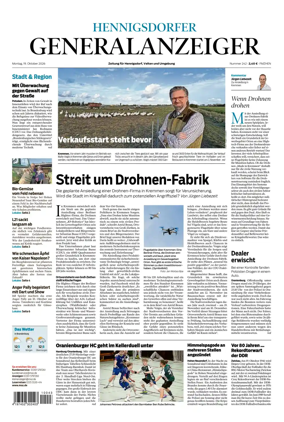 Cover of Hennigsdorfer Generalanzeiger