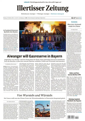 Cover of Illertisser Zeitung