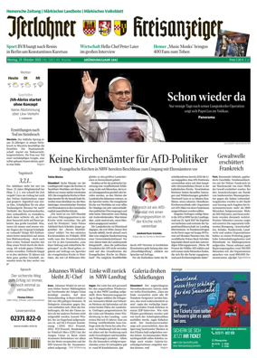 Cover of Iserlohner Kreisanzeiger und Zeitung (Iserlohn)