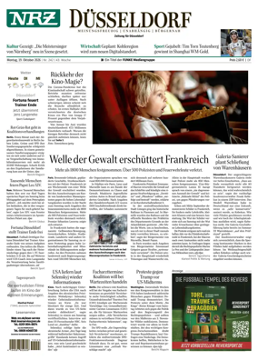 Cover of Neue Rhein Zeitung (Dusseldorf)