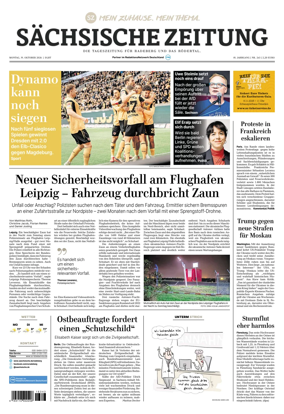 Cover of Sachsische Zeitung (Rodertal)