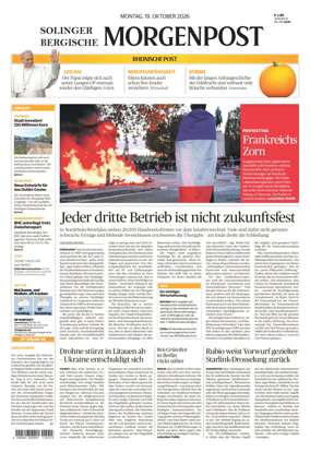 Cover of Solinger Bergische Morgenpost/Remscheid