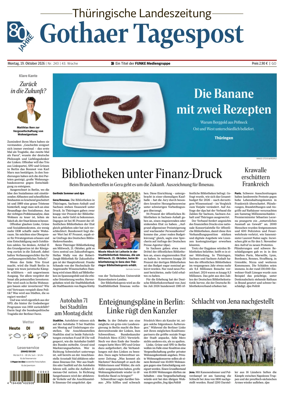 Cover of Thuringische Landeszeitung (Gotha)