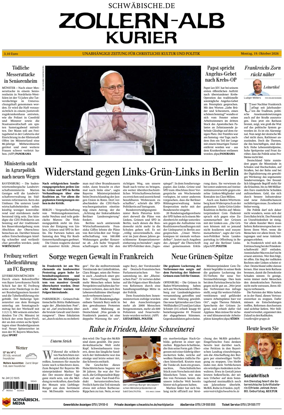 Cover of Zollern-Alb-Kurier (Balingen)