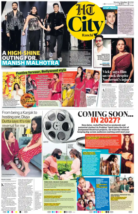 Cover of Hindustan Times (Ranchi) - Live