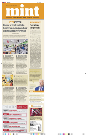 Cover of Mint Bangalore