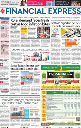 Cover of The Financial Express