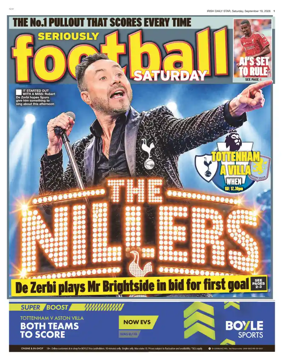 Cover of Irish Daily Star - Fanatic