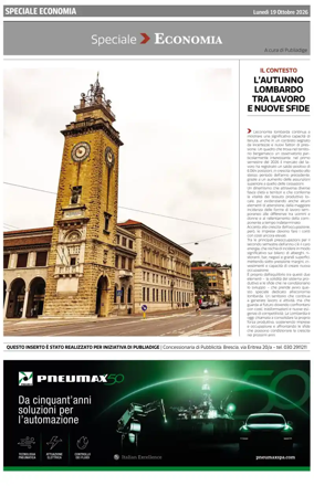 Cover of Corriere della Sera (Bergamo)