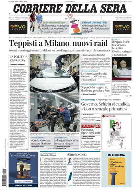Cover of Corriere della Sera