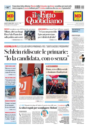 Cover of Il Fatto Quotidiano