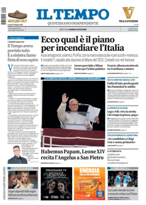 Cover of Il Tempo (Nazionale)