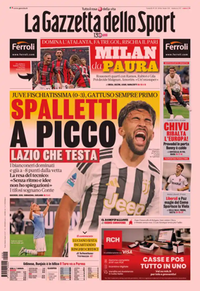 Cover of La Gazzetta dello Sport - Milano