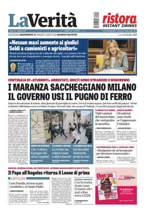 Cover of La Verita (Italia)