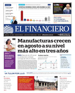 Cover of El Financiero