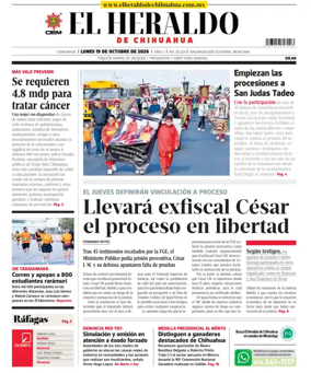Cover of El Heraldo de Chihuahua