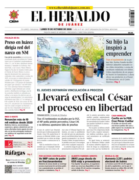 Cover of El Heraldo de Juarez