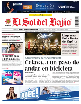 Cover of El Sol de Bajio