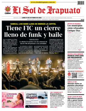 Cover of El Sol de Irapuato
