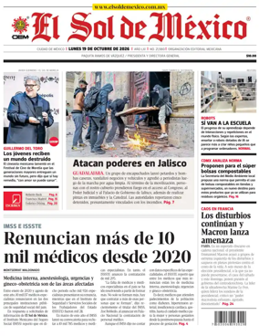 Cover of El Sol de Mexico