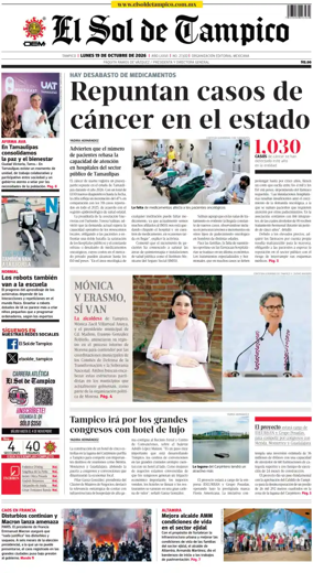 Cover of El Sol de Tampico
