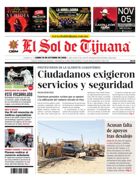 Cover of El Sol de Tijuana