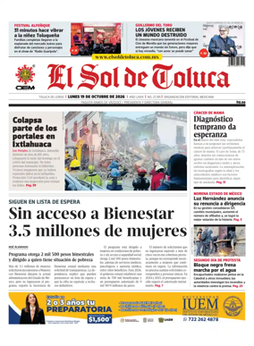 Cover of El Sol de Toluca